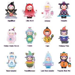 Original Pop Mart PUCKY Monster Baby Series Blind Box ของเล่นรุ่นยืนยันสไตล์น่ารักอะนิเมะของขวัญ Surprise Box