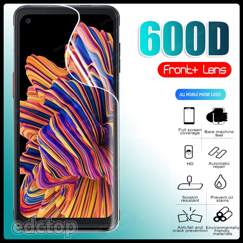 600D Hydrogel Film for samsung galaxy Xcover Pro Full TPU Screen Protector Film for svmsung Xcover 5