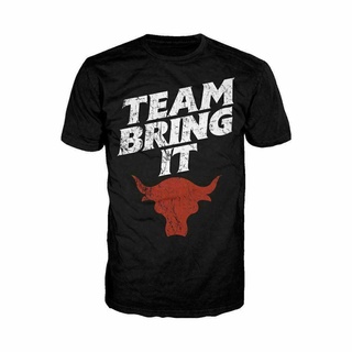 De32wew632 เสื้อยืดลําลอง ผ้าฝ้าย แขนสั้น พิมพ์ลาย wwe the bull team สําหรับผู้ชาย POI32SDF2977