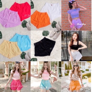 สินค้าพร้อมส่ง กางเกงขาสั้น กางเกงบาร์บี้ สินค้าจัดโปรโมชั่นต้อนรับเปิดร้านใหม่
