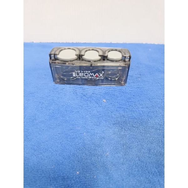 ที่ใส่เหรียญในรถยนต์ กล่องใส่เหรียญในรถยนต์ LEO MAX สีดำใส - รูปที่ 4