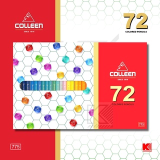 สีไม้ Colleen รุ่น 775 (1 ด้าม 1 สี) รุ่น 72 สี