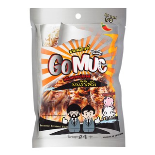 โกหมึกหมึกหยองรสออริจินัล 24กรัม Go Squid Squid Flavor Original 24g.