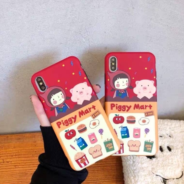 เคสไอโฟน  piggy mart รหัสTPU-R317