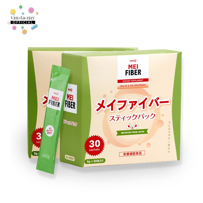 Well Being 499 บาท Meiji(เมจิ) Mei fiber prebiotic 30 ซอง สินค้าใหม่จากเมจิ [EXP.03/2024] Health