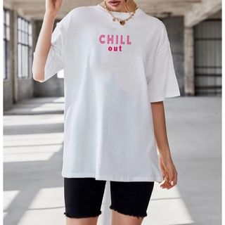 เสื้อยืดลาย chill out