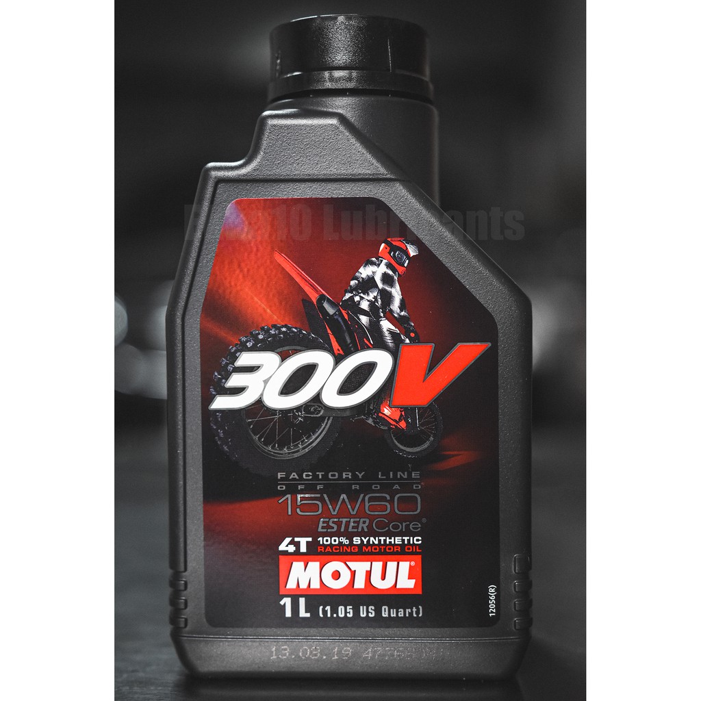 น้ำมันเครื่อง Motul 300V 15W60 4T Factory Line