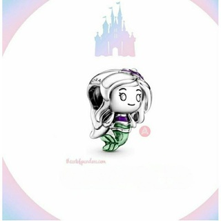 Pandora silver  Disney charms **เจ้าหญิงแอเรียล