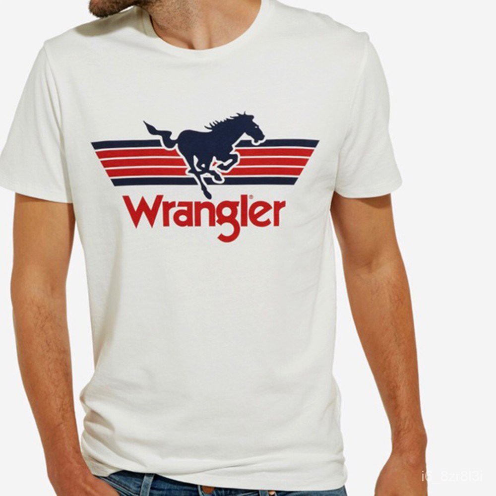 wrangler-retro-wild-west-horse-t-shirt-ceer-shopee-thailand