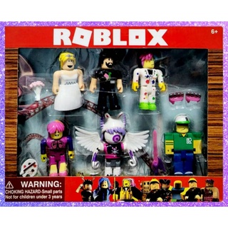 Roblox โรบล็อก #4 เซ็ต 6ตัว ขนาดความสูง 7cm.