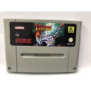 ตลับ SFC Super Turrican  (ตลับ Repro) Super famicom