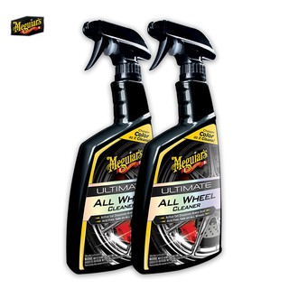 Meguiars น้ำยาล้างล้อ อัลทิเมท รูปแบบสเปรย์ Ultimate All Wheel Cleaner G180124*2 แพ็คคู่แถมฟรีแปรงล้างล้อมูลค่า 550 บาท