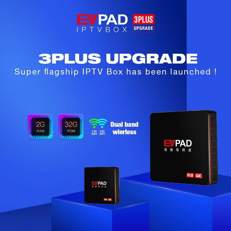 Evpad 3s 2G + 8G from Korea Japan EVPAD PRO + TV Box IPTV ...