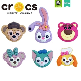 หัวเข็มขัด ลายการ์ตูนน่ารัก อุปกรณ์เสริม สําหรับตกแต่งรองเท้า crocs jibbitz StellaLou