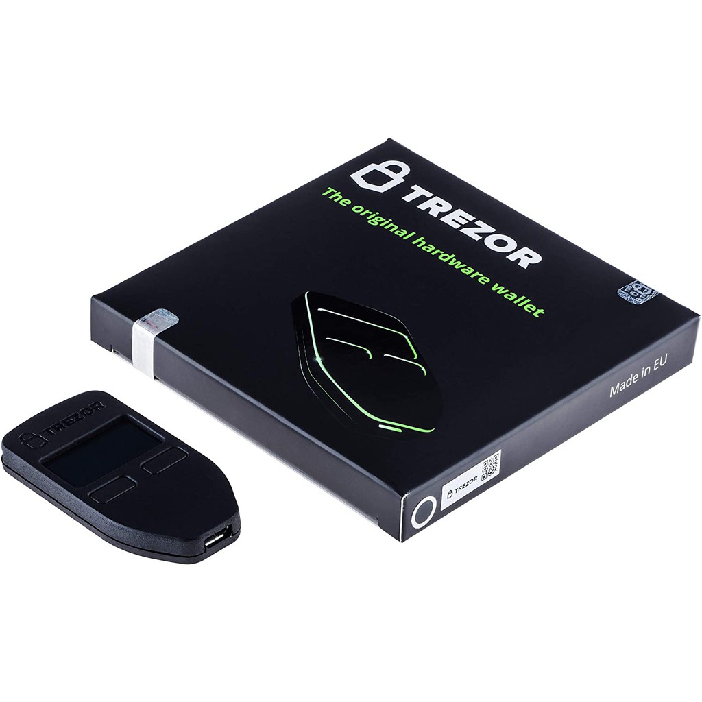 Trezor One - Crypto Hardware Wallet (ของแท้ 100%) - The Most Trusted Cold Storage for Bitcoin, and Many More