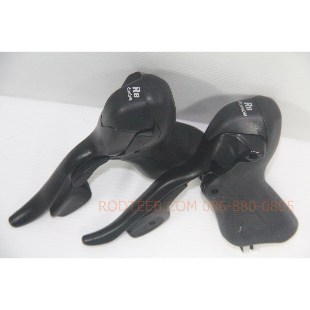 มือตบเสือหมอบ Microshift 2x8 สปีด พร้อมสาย - arkom1928 - ThaiPick