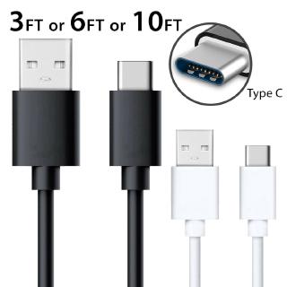 สายชาร์จ1-3 M Type C Usb - C สายชาร์จอย่างรวดเร็วสําหรับ Samsung Galaxy Note 8 S8 / Plus