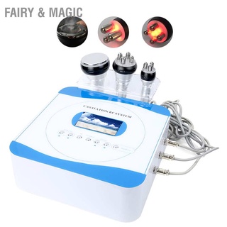 Fairy &amp; Magic เครื่องเผาผลาญไขมัน 40K Rf อัลตราโซนิก กระชับสัดส่วน 100‐240V