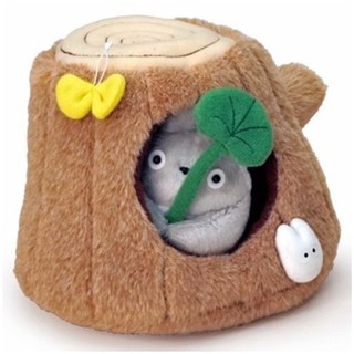 แท้ 100% จากญี่ปุ่น ตุ๊กตา ตอต้นไม้ โตโตโร่ My Neighbor Totoro Studio Ghibli Bring Tree Stump Plush Small