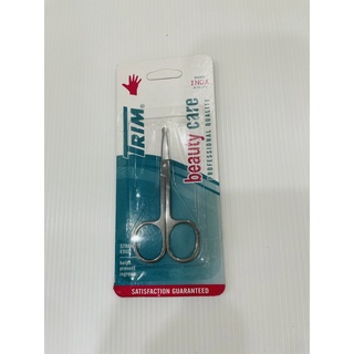 Trim Nose Hair Scissors กรรไกรตัดขนจมูก ปลายกลมกันบาด สแตนเลส ยี่ห้อ TRIM ทริม ราคาส่ง ราคาถูก ราคา ต่อตัว