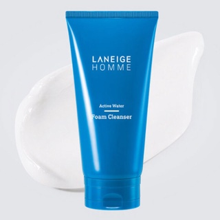 Laneige Homme Active Water Foam คลีนเซอร์ทําความสะอาดผิว 150 มล. K beauty