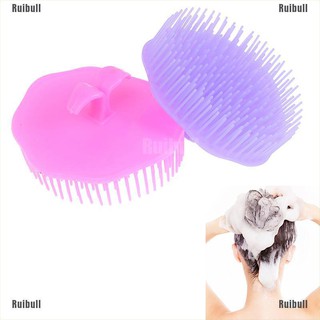 Ruibull❥ 1X Shampoo Washing Hair Massage Brush Head Scalp Massager Comb Scalp Shower Body