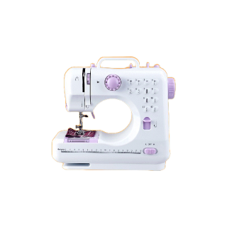 จักรเย็บผ้าไฟฟ้า 12 ตะเข็บ ใช้ได้เสียสาย/ไร้สาย Mini Wireless Household Sewing Machine