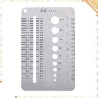 เครื่องวัดขนาดสกรูเกลียว (หมายเลข 0.1 ถึง 10 มม.)