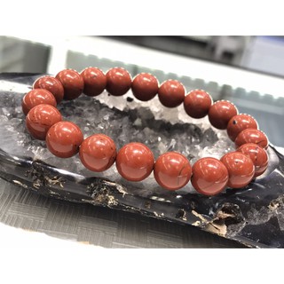 Red jasper 10 mm กำไลหินธรรมชาติ