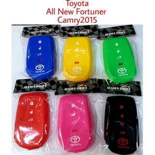 ชองชิลิโคนหุ้มกุญแจรีโมทรถยนร์ TOYOTA รุ่น4ปุ่มTY8
