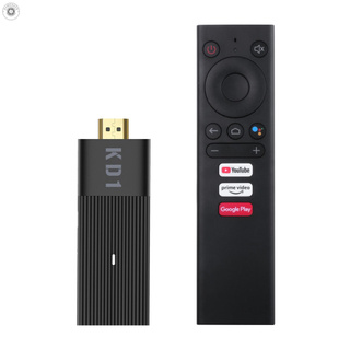 GOOGLE Gm Mecool Kd1 Android 10 . 0 สมาร์ททีวี Uhd 4K Media Player Amlogic S905Y2Gb / 16Gb 2 . 4 G / 5 G อินเตอร์เน็ตไร้สายควบคุมระยะไกล