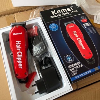 Km706z hair clipper ตัดผมชาย บัตตาเลี่ยนตัดผมชายคุณภาพสู฿ง ใช้ดี เครื่องแรง