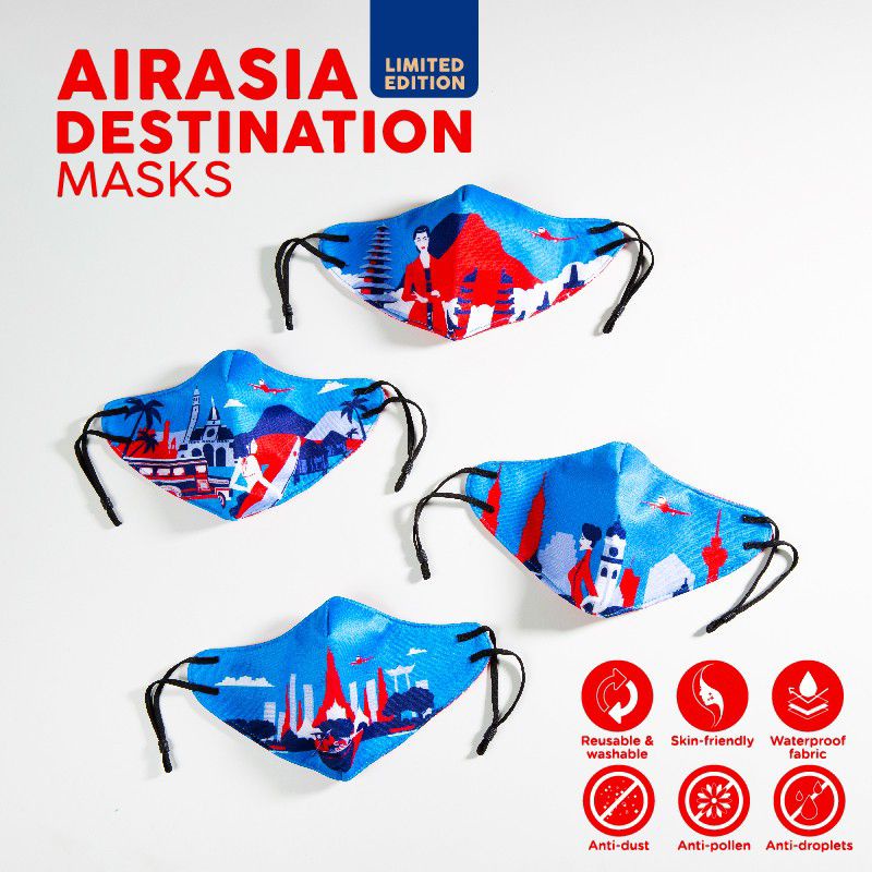 หน้ากากปลายทาง AirAsia