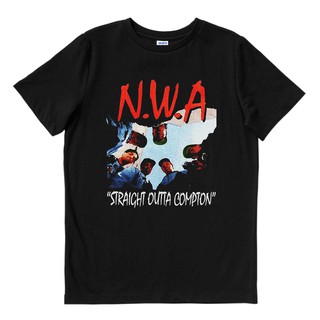 Nwa - STRAIGHT OUTTA | เสื้อยืด พิมพ์ลายวงดนตรี | Merch เครื่องดนตรี | Unisex | วงดนตรีเมอร์ช | เสื้อยืด พิมพ์ลายดนตรี | แร็ปฮิปฮอป