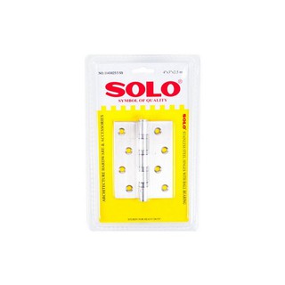 บานพับ 4"x3" SOLO 1143025/3 SS P3 | SOLO | 1143025/3SS บานพับ บานพับ อุปกรณ์ประตู บานพับ 4"x3" SOLO 1143025/3 SS P3
ทำจา