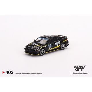 MINI GT 1/64 No.403 Hyundai Elantra N #499 Caround Racing Hyundai N-Festival MGT00403-L