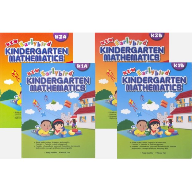หนังสือคณิตศาสตร์อนุบาล 🐥New Earlybird Kindergarten Maths 🐧
