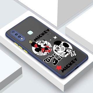 Cute cartoon Mickey Mouse VIVO Y53 Y19 Y12S Y17 Y15 Y12 Y66 Y67 Y65 Y3 Y20 Y50 Y30 Y30i Y20S Y20I Y91 Y95 Y93 2020 G 2021  For Soft Case Phone Casing Camera Lens Protector Full Cover simple Silicone Cases mobile covers