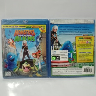 Media Play Monsters VS Aliens / มอนสเตอร์ ปะทะ เอเลี่ยน (Blu-ray) /S15580R