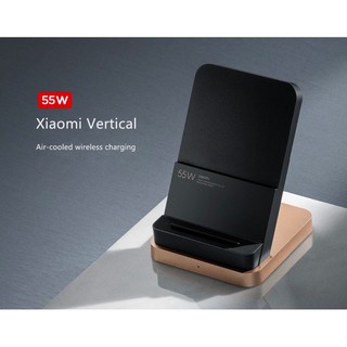 Xiaomi 55W Wireless Charger Max Vertical air-cooled wireless charging Support Fast Charger For Xiaomi 10 For Iphone