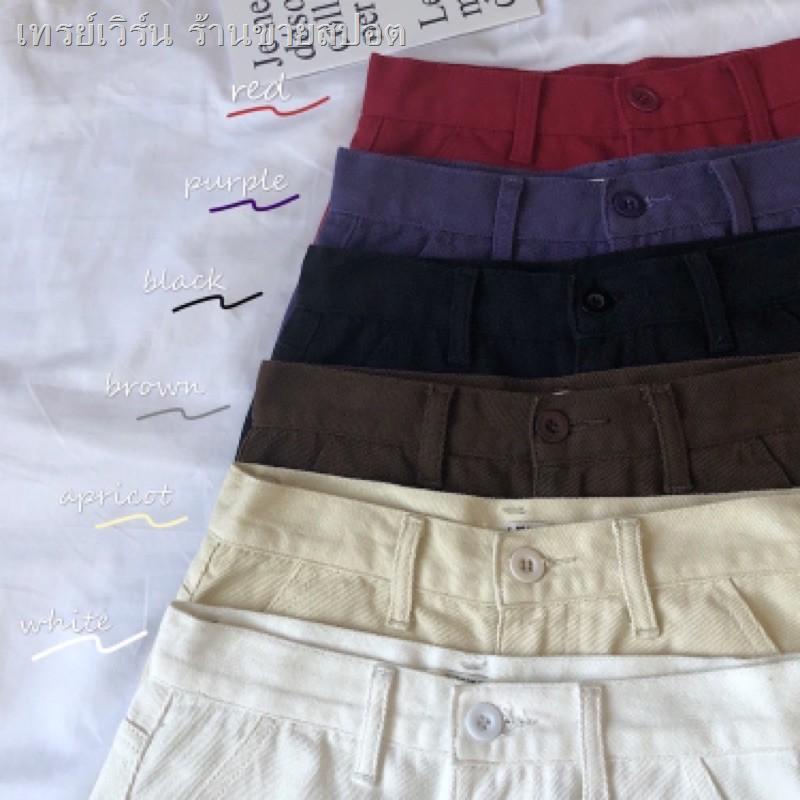 ◎◄1LDK  🌈 พร้อมส่ง🌈 กระโปรงยีนส์ ขาสั้น มีหลายสี (852)