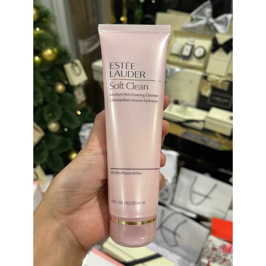 ESTEE LAUDER Soft Clean Moisture Rich Foaming Cleanser Facial Foam