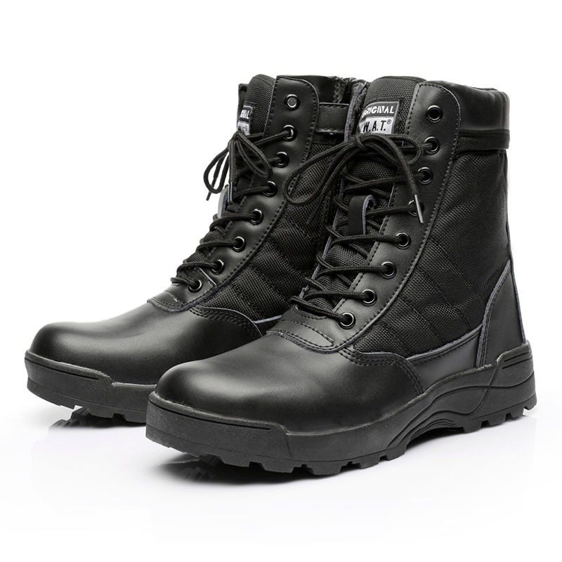 SWAT Tactical Boots Man Women Boots No Slip Outdoor Combat Boots Size 36-46