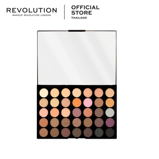 Makeup Revolution Pro HD 35 Eyeshadow Palette - Neutrals Warm