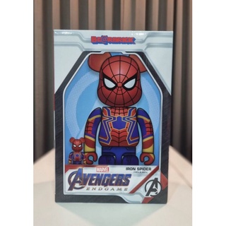 Bearbrick Iron Spider Avengers End Game 100% &amp; 400%