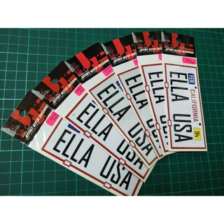 Ella USA สติกเกอร์ตัดสติกเกอร์ สําหรับติดตกแต่งรถมอเตอร์ไซค์ *7018