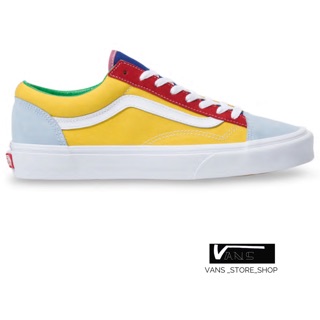 VANS STYLE 36 SUNSHINE MULTI TURE WHITE SNEAKERS สินค้ามีประกันแท้