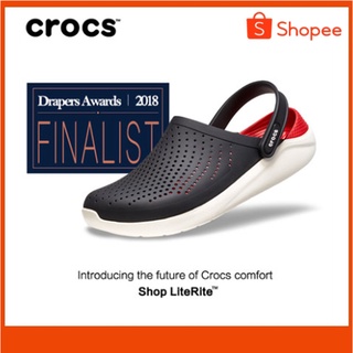 ส่งจากกรุงเทพ แท้ หิ้วนอก ถูกกว่าshop Crocs Literide Clog Original 100% Unisex Basic Crocs shoes