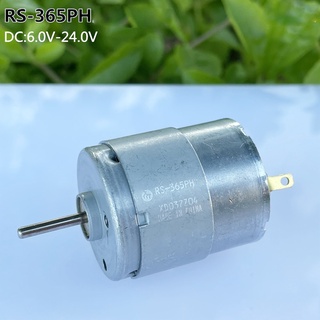 Wanbaozhi มอเตอร์แปรงถ่านไมโคร DC 6V 12V 24V 1865-8200RPM RS-365PH สําหรับเครื่องใช้ในครัวเรือน