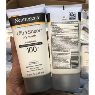 🏜Neutrogena Ultra Sheer Dry-Touch Sunscreen☀️